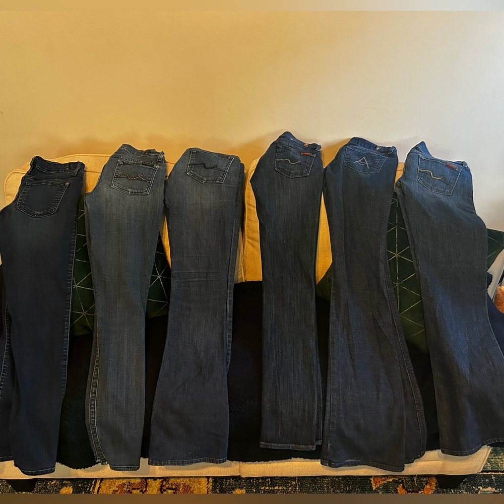 7 for all Mankind denim bundle